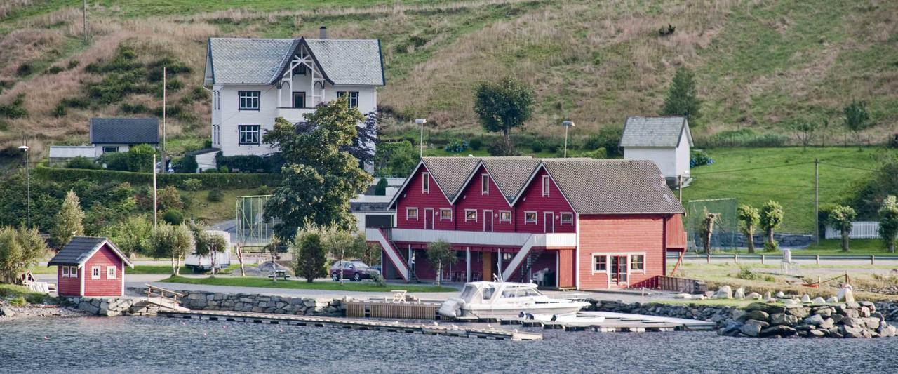 Grandane Feriehus Strangfjordens المظهر الخارجي الصورة